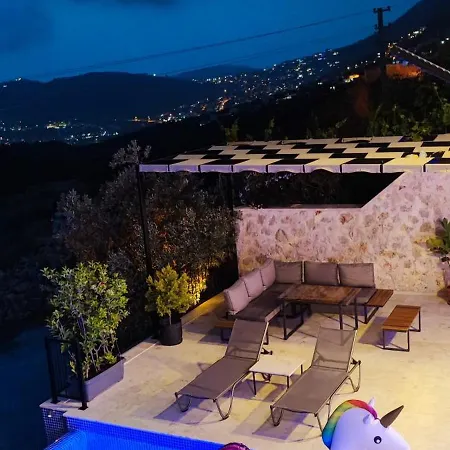 Villa Luxury With Sea And Nature Views In Kalkanda Kas